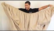 How to Fold a Fitted Sheet in 30 seconds (OCD Experience Way)