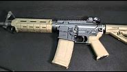 Sig Sauer M400 Enhanced AR15 w/ Magpul Accessories (Close-Up) HD
