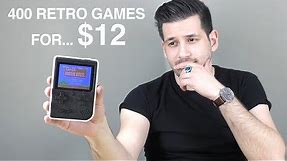 The $12 Gameboy With 400 Retro Games...