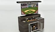 Outdoor TV Lift Cabinet | Includes Full-Service Bar | Cabinet-Tronix