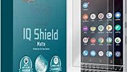 IQShield Matte Screen Protector Compatible with 2-Pack BlackBerry KEY2 (BBF100-2)(Full Coverage)(2-Pack) Anti-Glare Anti-Bubble TPU Film