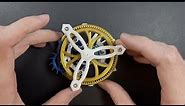 The Luxury Watch Mechanism | 3D printed Co-Axial Tourbillon