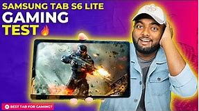 Samsung Tab S6 Lite Gaming Test 🔥| Best Gaming Tablet ?😱| FreeFire Max, COD, Apex Legends, Etc 🔥