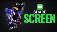 How to share Your iPhone Screen with SharePlay