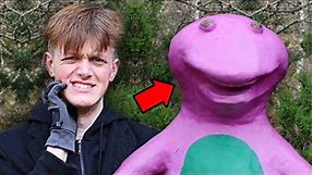 I Found the Cursed Barney Meme in Real Life