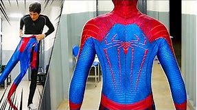 THE AMAZING SPIDER-MAN COSTUME In Real Life (Suit Up Cosplay)