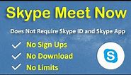 How to use skype meet now | What is Meet Now | What is Skype Meet Now | 2020