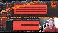 Microphone Shootout! - Shure SM57 vs. Audix F5 vs. sE V7 X vs. Sennheiser e 609 Comparison