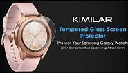 Samsung Galaxy Watch 42mm Screen Protector Installation