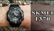 Skmei 1370 synchronized analog/digital time watch review #189 #skmei #skmeiwatch #skmeidigitalwatch
