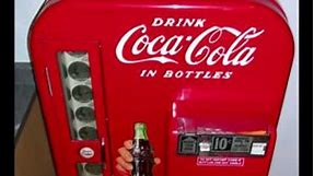 Vintage Coca Cola Vending Machine-Vendo 81
