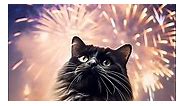 Cute New Years Cats - Adorable Kittens Celebrating 2024!