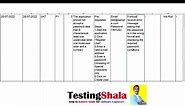 user acceptance testing(UAT) test cases template xls | user registration examples testingshala