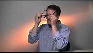 Binocular Magnifier Glasses - Hands Free Watch and Jewelry Magnifier