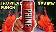 Prime Energy Drink TROPICAL PUNCH Review