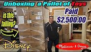 Unboxing toys and a Surprising amount of health and beauty! Name brands!!! Paid $2,500.00