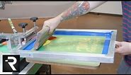 How To Screen Print Multiple Colors With One Screen