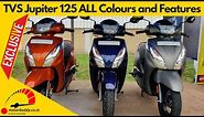 TVS Jupiter 125 all colours and features | Exclusive