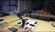 Robotic arm controlled with three axis joystick