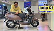 Tvs Jupiter 125 E20 Smart Connect Latest 2024 Model Price Mileage New Features Full Review