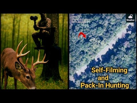How I Pack In and Self-Film My Deer Hunts With the Summit Openshot Climbing Tree Stand!