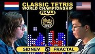 Classic Tetris World Championship 2023 Finals