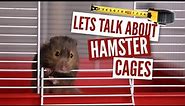 Lets Talk About Hamster Cages 🐹