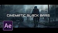 After Effects Tutorial: Create Black Cinematic Bars