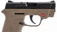 Smith & Wesson LE 10168 M&P Bodyguard 380 Crimson Trace Double 380 Automatic Colt Pistol (ACP) 2.75' 6+1 Flat Dark Earth Polymer Grip/Frame Grip Black Stainless Steel
