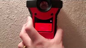 Finding Studs and Electrical Wires with Craftsman Stud Finder/Laser Level