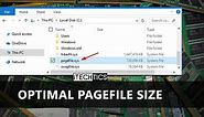 How To Determine And Set Optimal Pagefile Size In Windows 10
