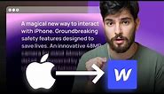 Apple Text Gradient Animation With Webflow Tutorial