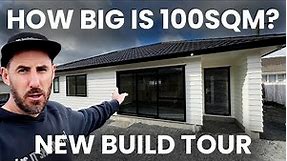 What a 100 Square Meter House Actually Looks Like!!