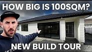 What a 100 Square Meter House Actually Looks Like!!