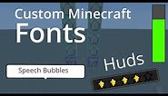 Custom Fonts in Minecraft - Everything you need to know