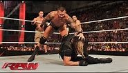 John Cena, Daniel Bryan & Randy Orton vs. The Shield: Raw, August 5, 2013