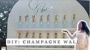 DIY Collapsible Champagne Wall Step-by-Step Tutorial