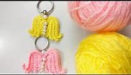 Crochet Angel Keychain, Tutorial On How To Crochet An Angel Very Easy, Beginners' Friendly