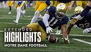 EXTENDED HIGHLIGHTS | Notre Dame Football vs Pittsburgh (2023)