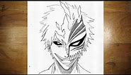 Anime Drawing | How to Draw Ichigo Kurosaki [Bleach] Step by Step