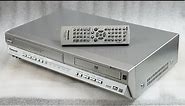 Panasonic PV D4743S DVD VCR Dual Double Deck Combo