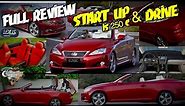Have You Ever Seen this one? Lexus IS250 C for Convertible ( Hard Top ) Start Up & Drive plus Tour!!