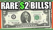 $2 DOLLAR BILLS WORTH MONEY - RARE MONEY TO LOOK FOR IN CIRCULATION!!