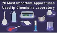 20 most important apparatus used in chemistry lab | chemistry lab apparatus name with picture