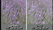 1985 Sony Super Betamax vs. VHS promo sales tape.