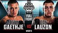 Full Fight | Justin Gaethje vs Dan Lauzon | WSOF 6, 2013