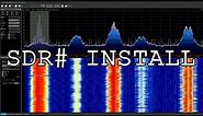 How to Install SDR# (SDRSharp) Software for Your SDR Device