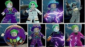 All Joker Characters & Suits in LEGO Batman 3