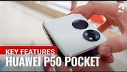 Huawei P50 Pocket hands-on & key features