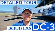 Detailed tour through the legendary Douglas DC-3